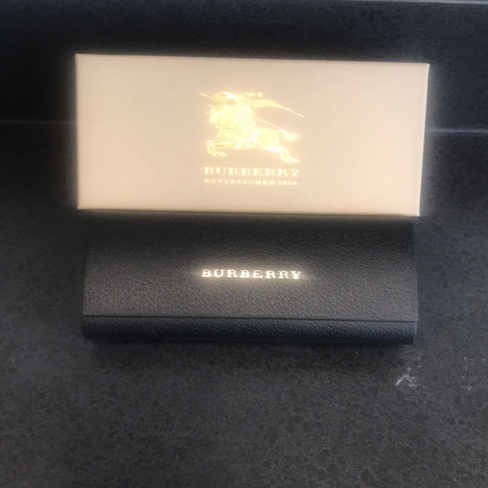 Burberry eyeglass case